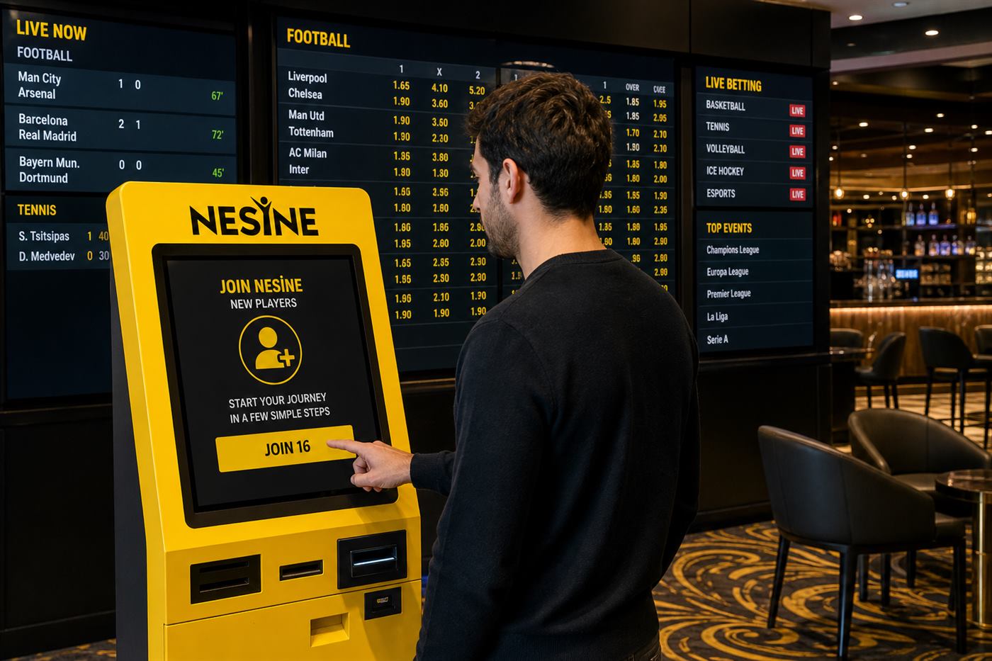 Nesine registration