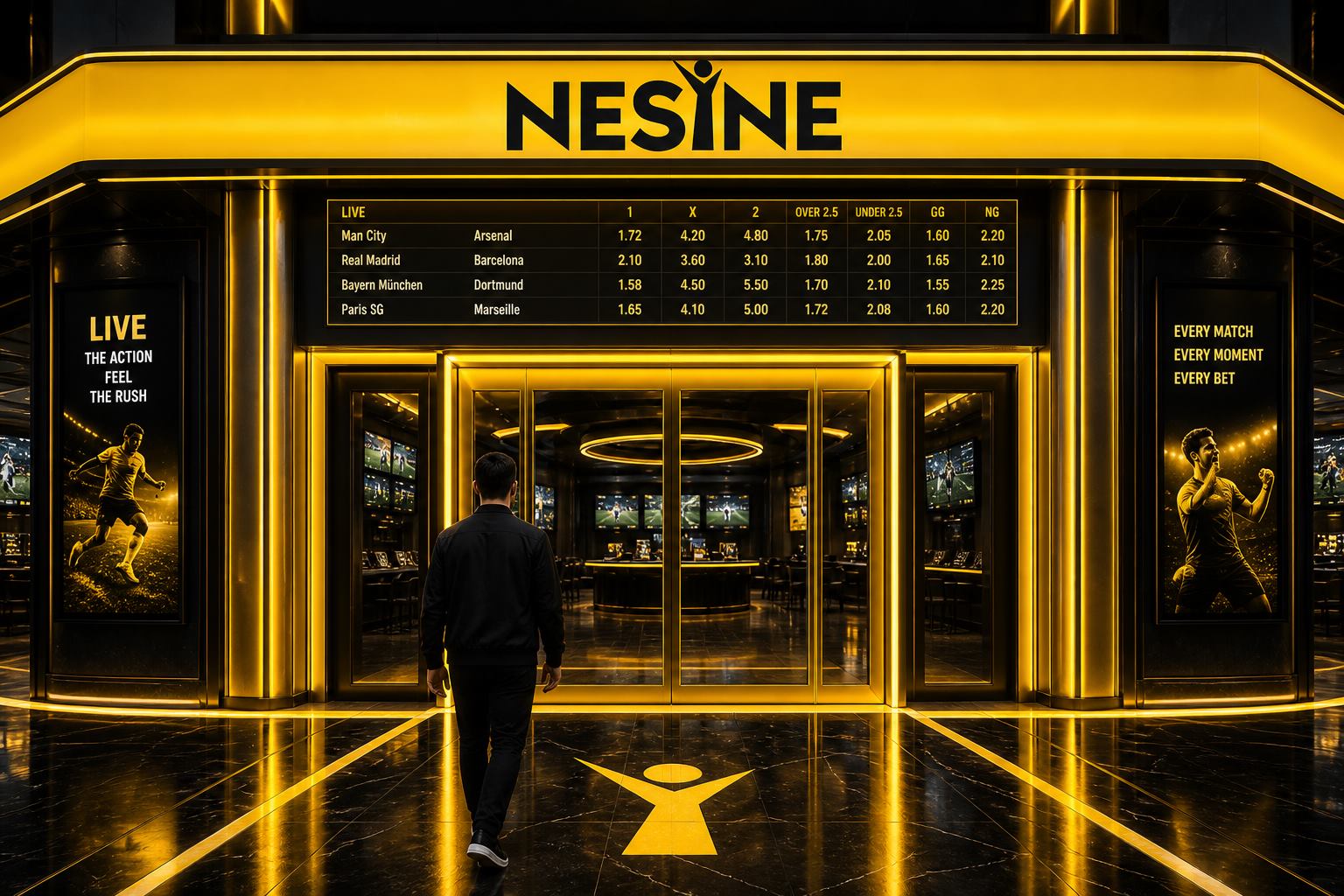 Nesine login lobby