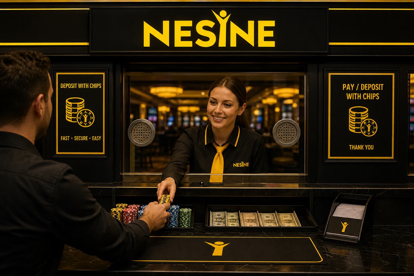 Nesine cashier
