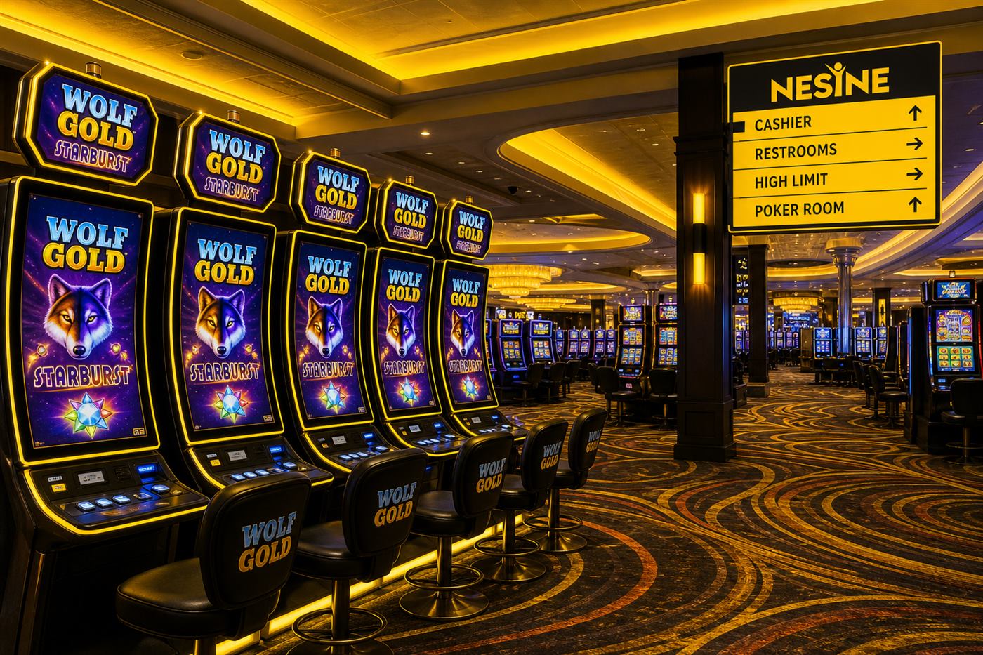 Nesine slots floor