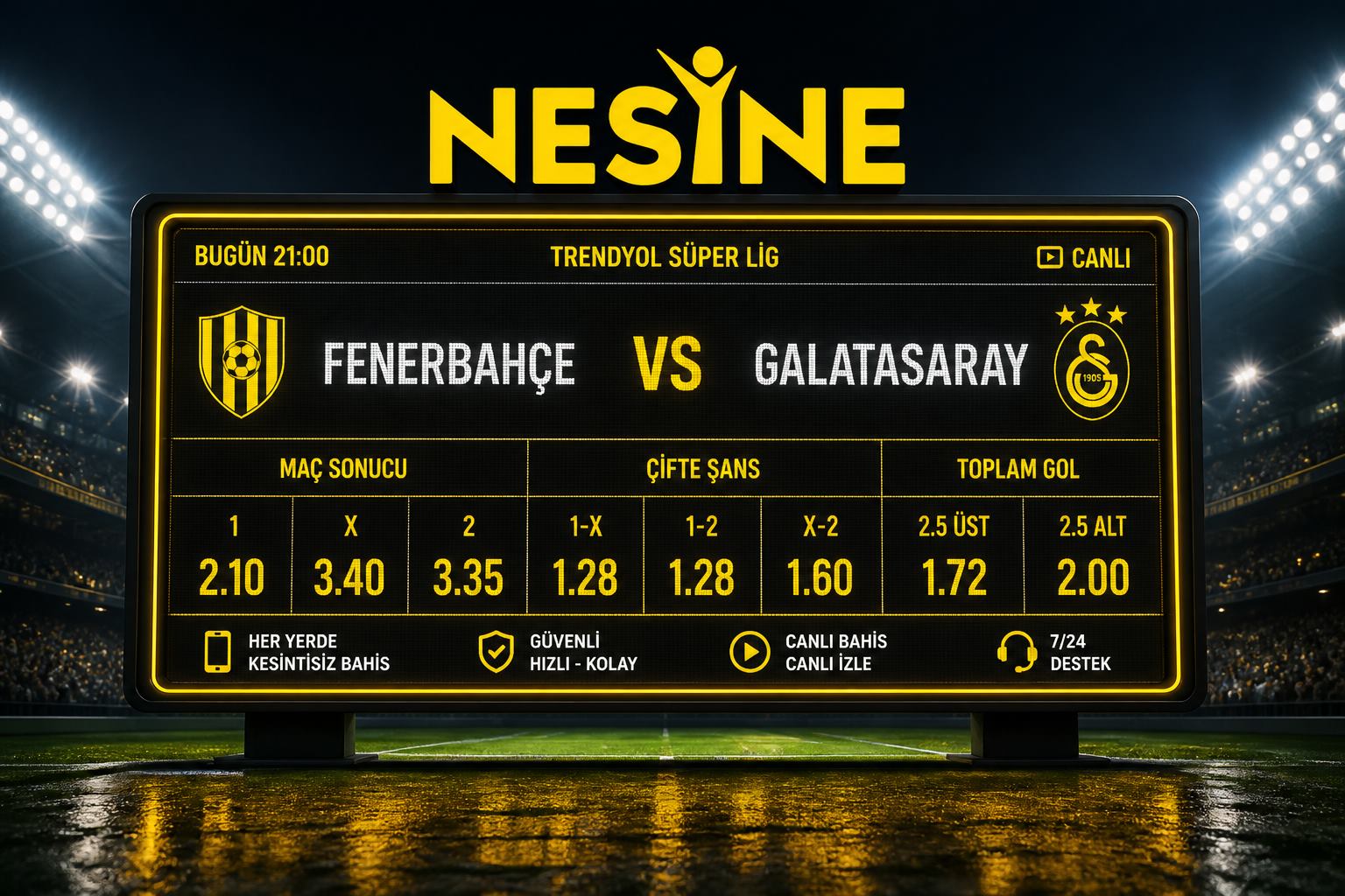Nesine odds promo