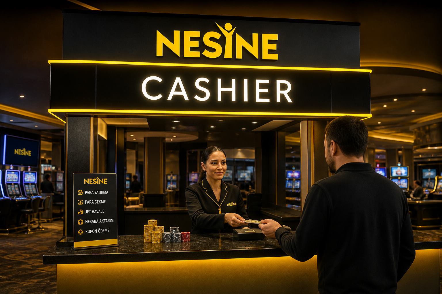 Nesine cashier promo